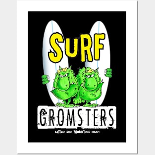 Surf Gromsters #2 Posters and Art